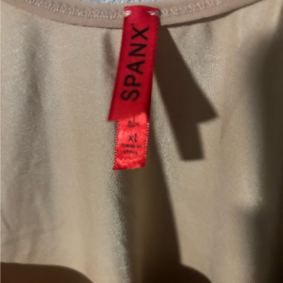 SPANX Open Bust Tank Cami Tan Shapewear Size XL - Picture 4 of 4